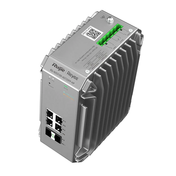 Switch Grado Industrial REYEE 4 Interfaces Gigaethernet PoE+ 2SPF 1.25 - RG-NIS3100-4GT2SFP-HP